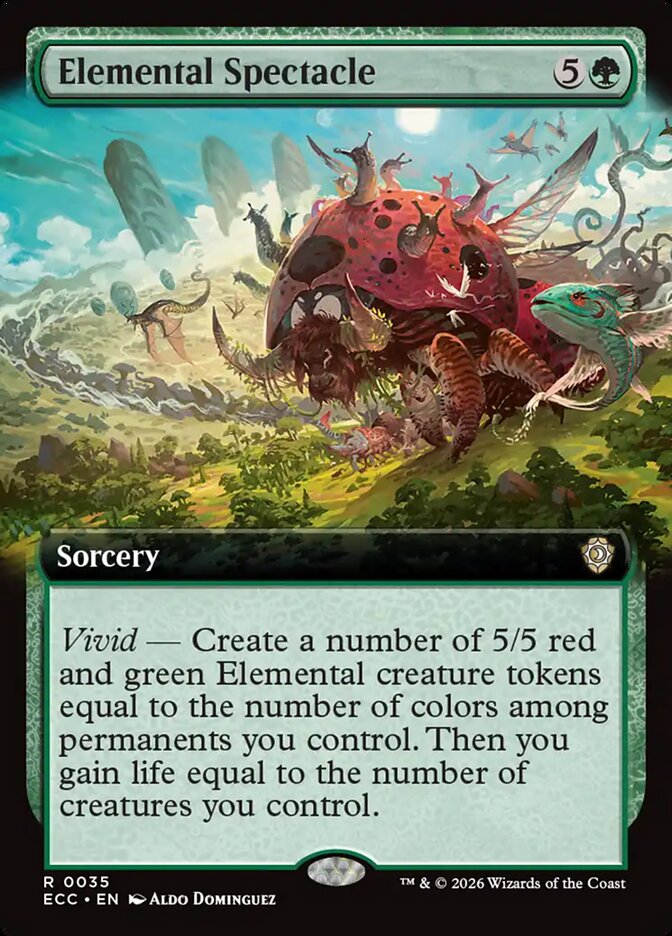 Elemental Spectacle #35 - Lorwyn Eclipsed Commander (ECC)