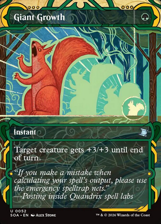 Giant Growth #52 - Secrets of Strixhaven Mystical Archive (SOA)
