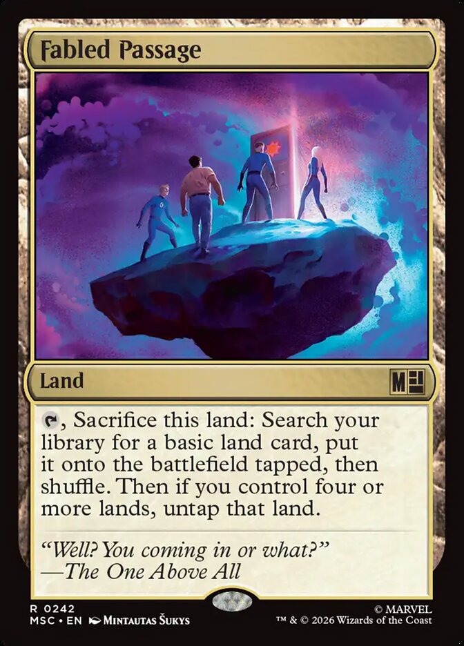 Fabled Passage - Marvel Super Heroes Commander (MSC)
