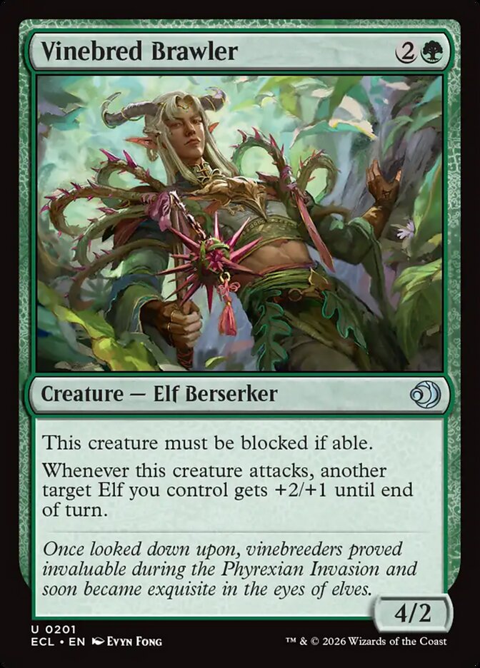 Vinebred Brawler #201 - Lorwyn Eclipsed (ECL)