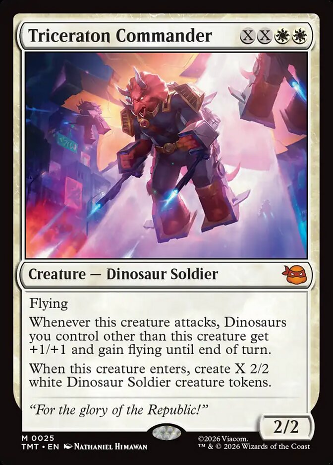 Triceraton Commander #25 - Teenage Mutant Ninja Turtles (TMT)