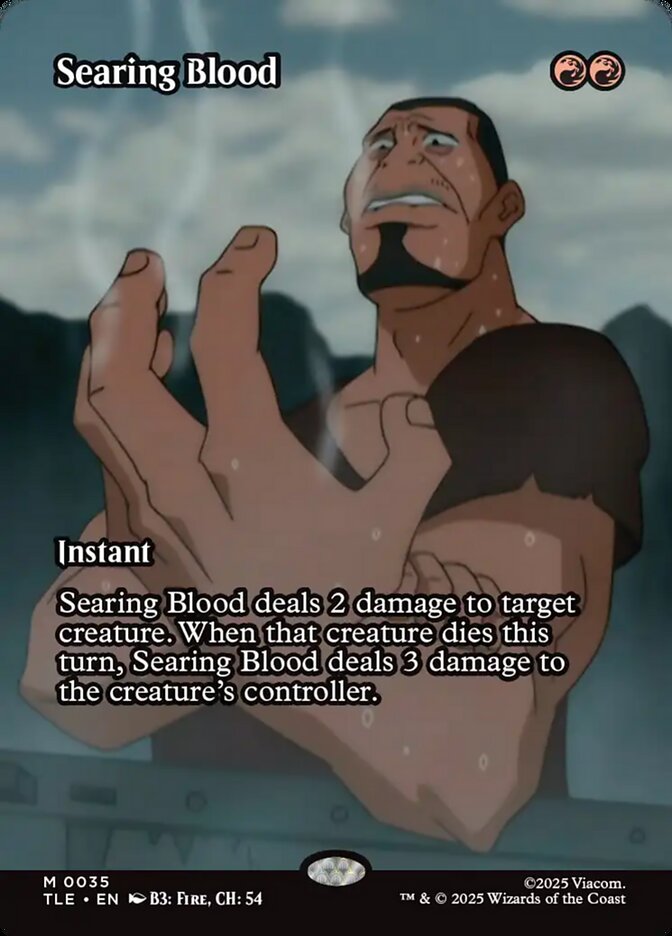 Searing Blood #35 - Avatar: The Last Airbender Eternal (TLE)