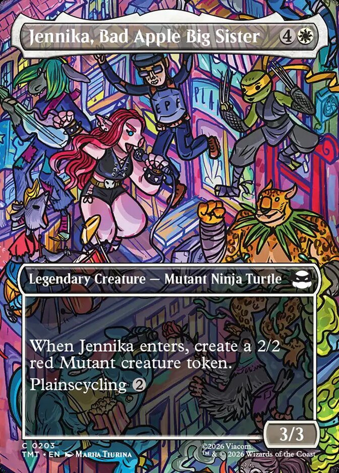 Jennika, Bad Apple Big Sister - Teenage Mutant Ninja Turtles (TMT)