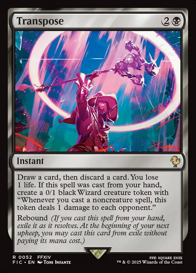 Transpose #52 - Final Fantasy Commander (FIC)