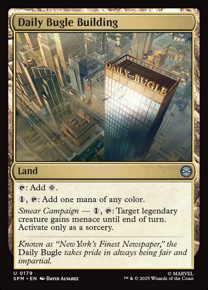 Daily Bugle Building #179 - Marvel's Spider-Man (SPM)