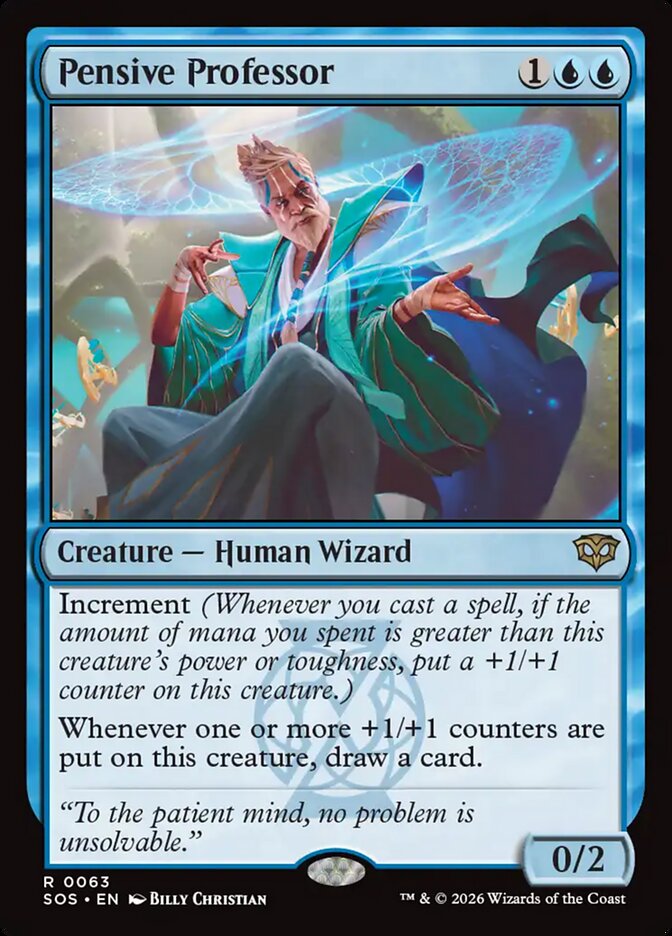 Pensive Professor - Secrets of Strixhaven (SOS)
