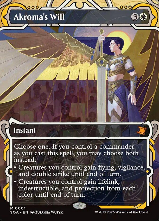 Akroma's Will #1 - Secrets of Strixhaven Mystical Archive (SOA)