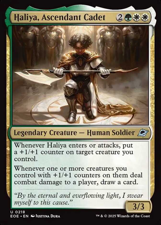 Haliya, Ascendant Cadet - Edge of Eternities (EOE)