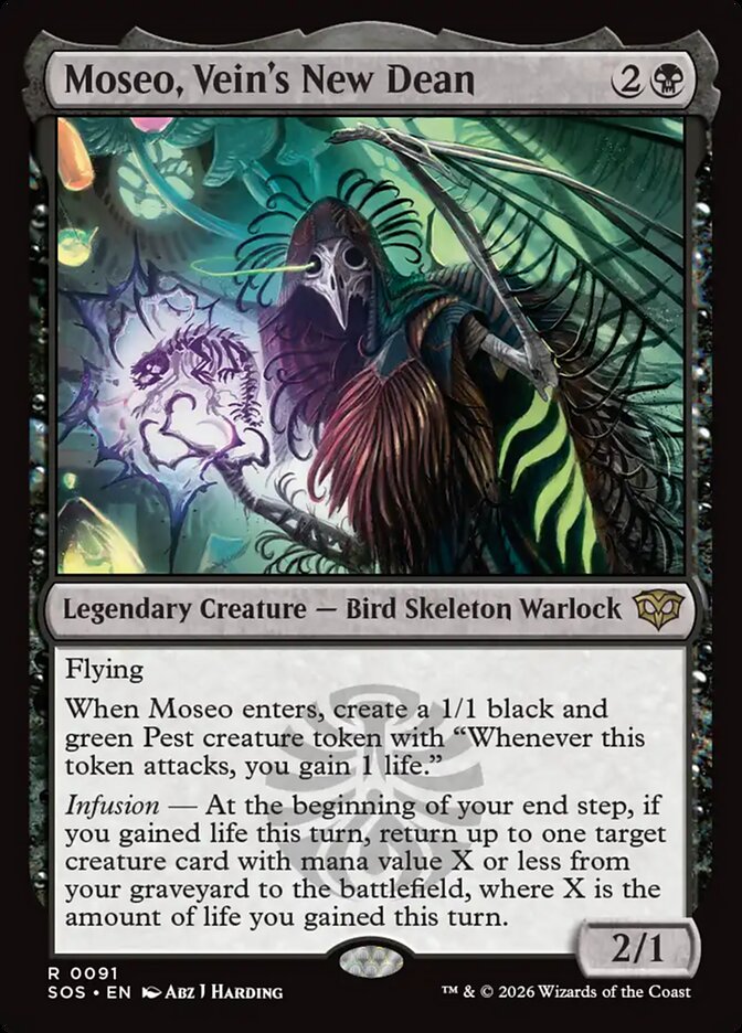 Moseo, Vein's New Dean - Secrets of Strixhaven (SOS)