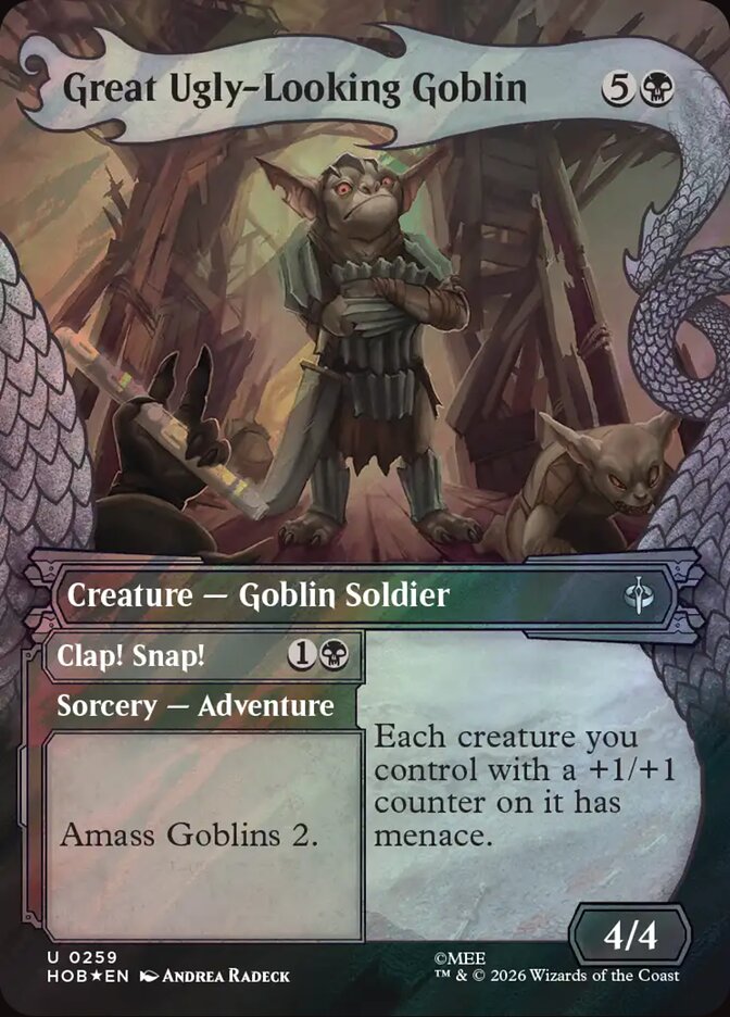 Great Ugly-Looking Goblin // Clap! Snap! - The Hobbit (HOB)