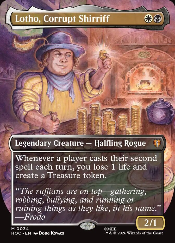 Lotho, Corrupt Shirriff - The Hobbit Eternal (HOC)