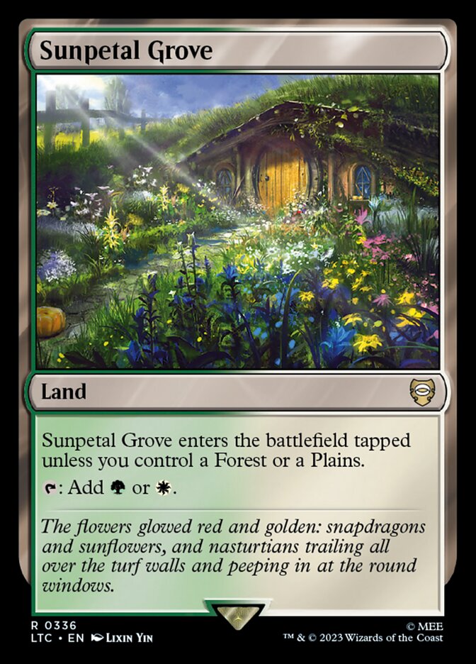 Sunpetal Grove #336 - Tales of Middle-earth Commander (LTC)