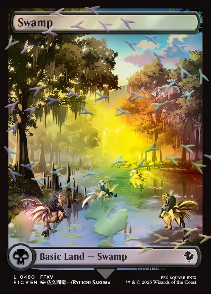 Swamp #480 - Final Fantasy Commander (FIC)