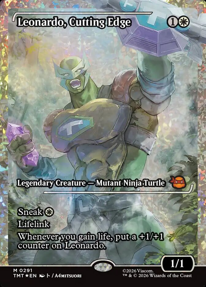 Leonardo, Cutting Edge #291 - Teenage Mutant Ninja Turtles (TMT)