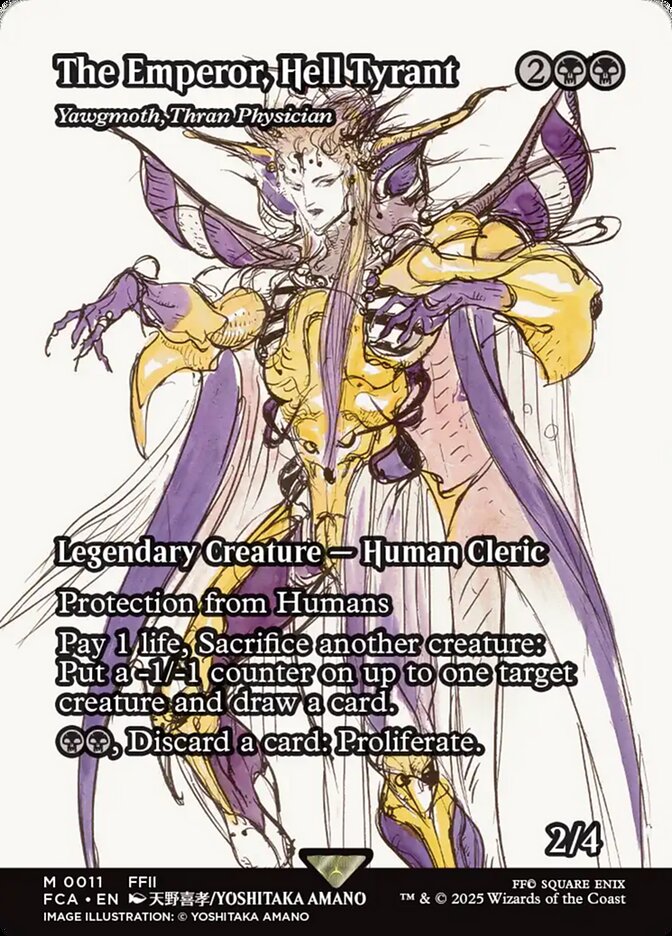 Yawgmoth, Thran Physician #11 - Final Fantasy: Through the Ages (FCA)
