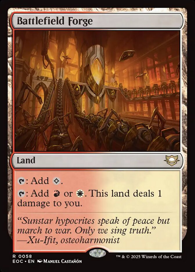 Battlefield Forge - Edge of Eternities Commander (EOC)