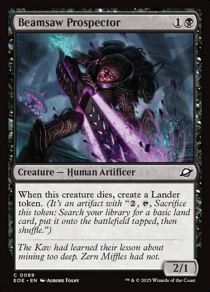Beamsaw Prospector - Edge of Eternities (EOE)