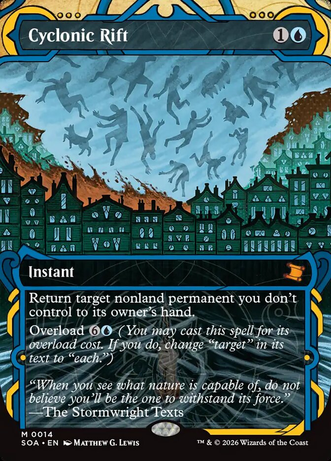 Cyclonic Rift #14 - Secrets of Strixhaven Mystical Archive (SOA)