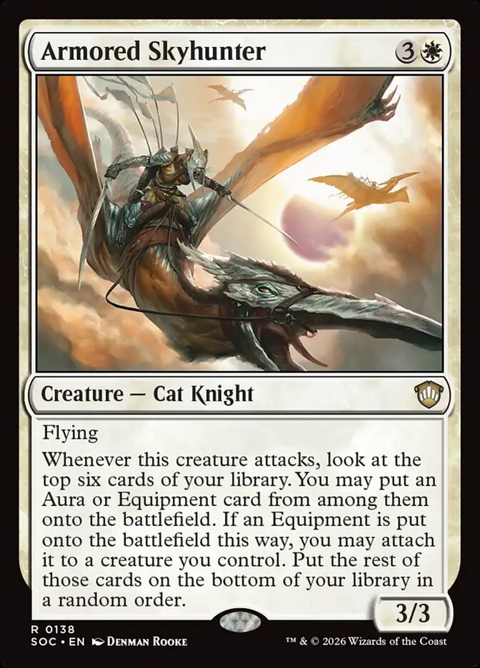 Armored Skyhunter - Secrets of Strixhaven Commander (SOC)