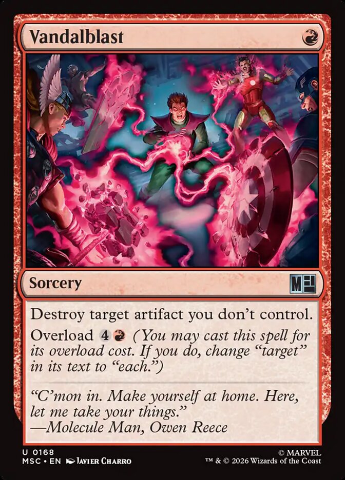 Vandalblast - Marvel Super Heroes Commander (MSC)