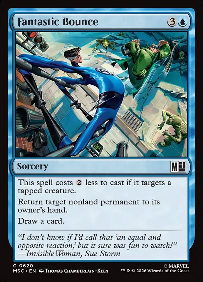 Fantastic Bounce - Marvel Super Heroes Commander (MSC)