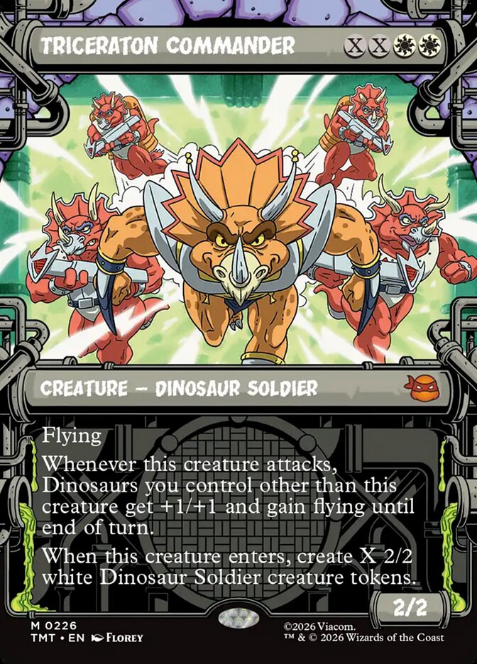 Triceraton Commander #226 - Teenage Mutant Ninja Turtles (TMT)