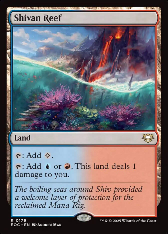 Shivan Reef - Edge of Eternities Commander (EOC)