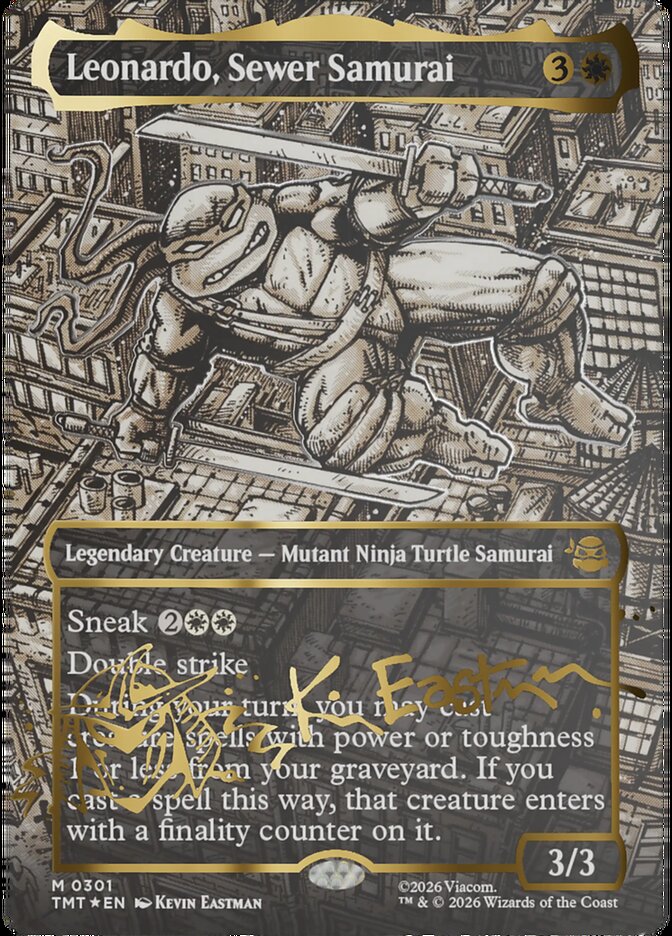 Leonardo, Sewer Samurai #301 - Teenage Mutant Ninja Turtles (TMT)
