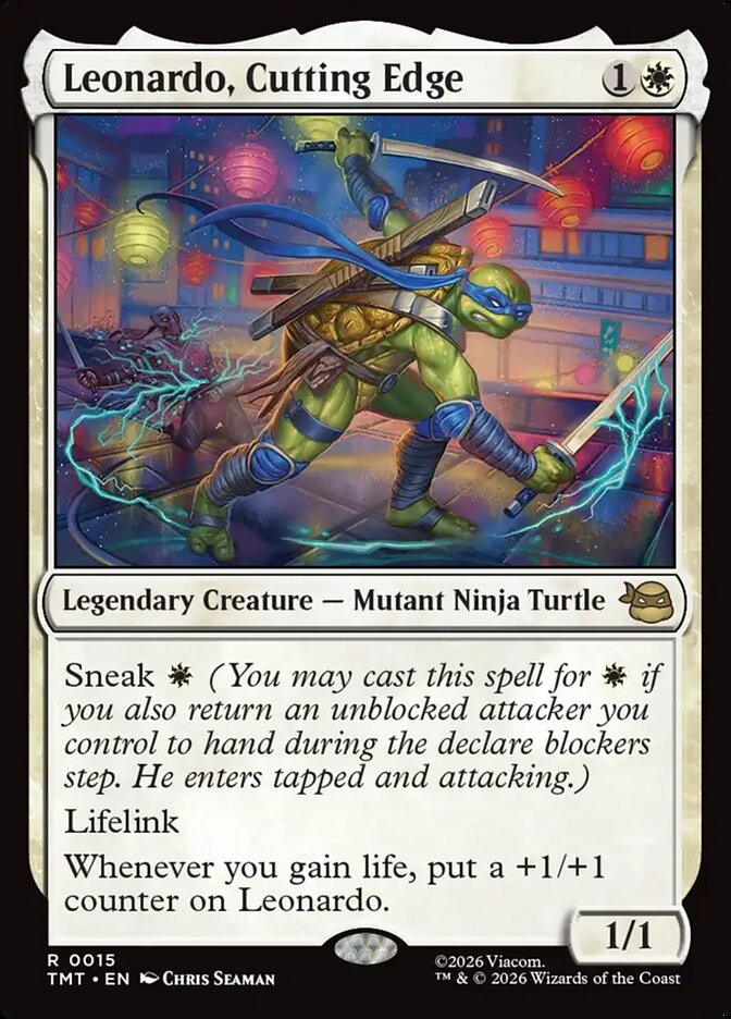Leonardo, Cutting Edge - Teenage Mutant Ninja Turtles (TMT)