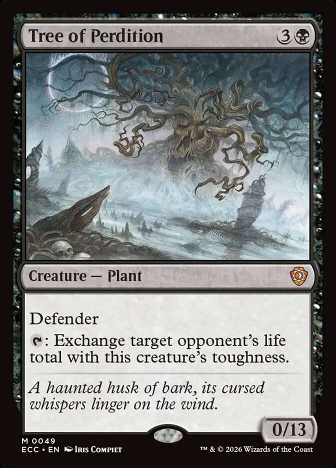 Tree of Perdition #49 - Lorwyn Eclipsed Commander (ECC)