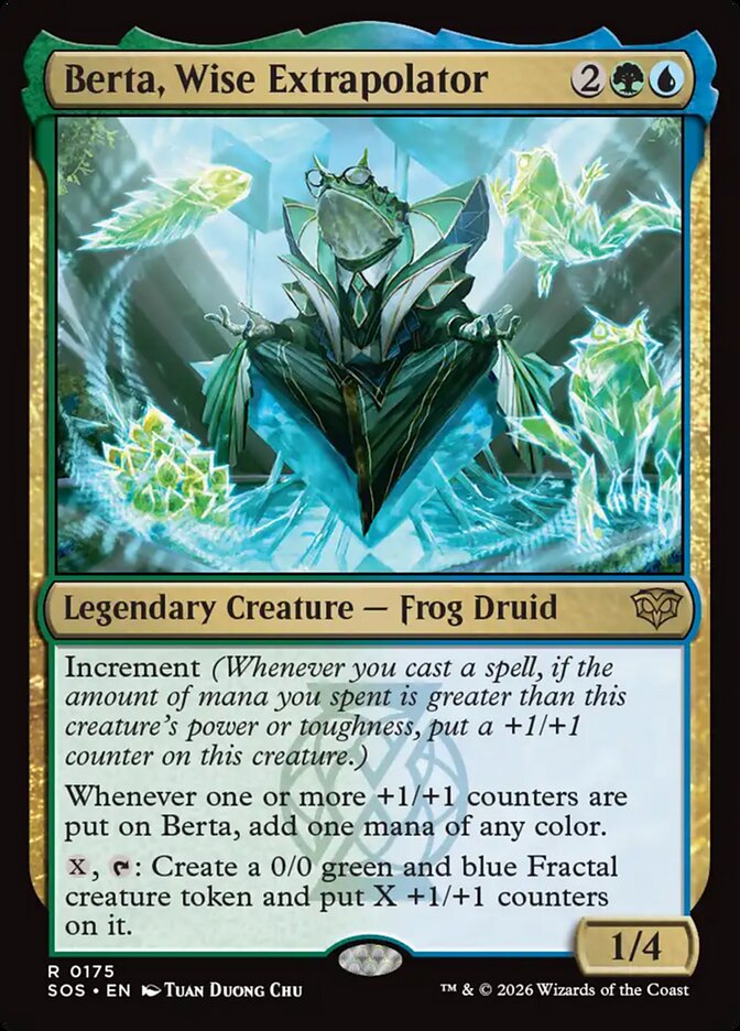 Berta, Wise Extrapolator - Secrets of Strixhaven (SOS)