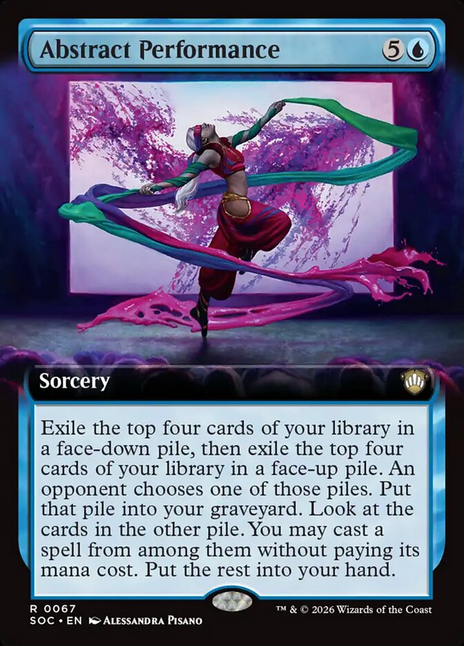 Abstract Performance - Secrets of Strixhaven Commander (SOC)
