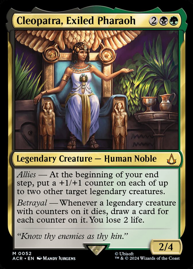 Cleopatra, Exiled Pharaoh #52 - Assassin's Creed (ACR)