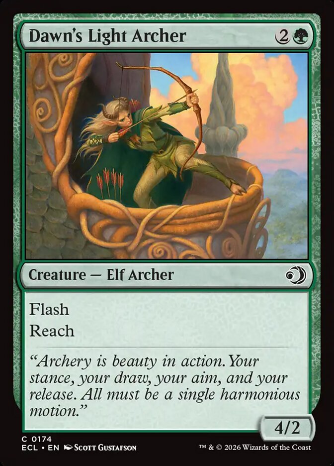 Dawn's Light Archer - Lorwyn Eclipsed (ECL)