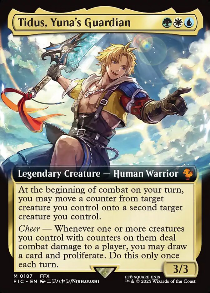 Tidus, Yuna's Guardian #187 - Final Fantasy Commander (FIC)