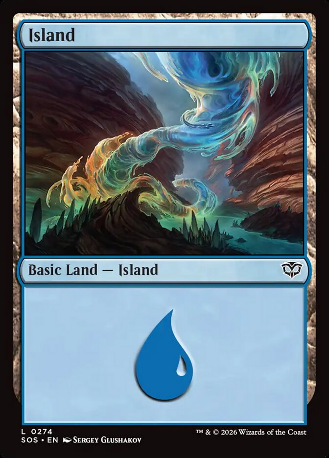Island - Secrets of Strixhaven (SOS)