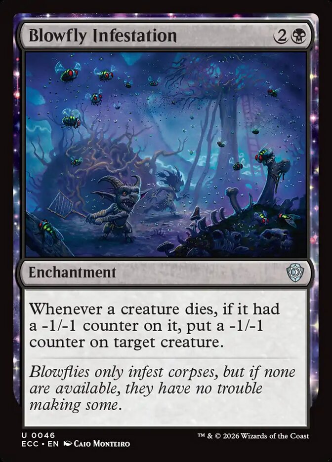 Blowfly Infestation #46 - Lorwyn Eclipsed Commander (ECC)