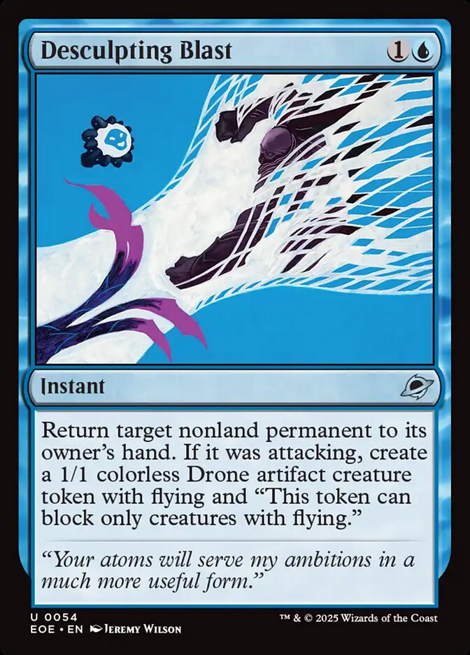 Desculpting Blast - Edge of Eternities (EOE)