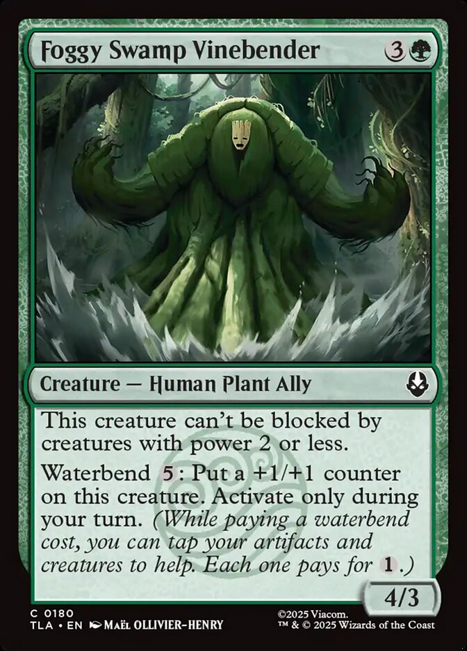 Foggy Swamp Vinebender - Avatar: The Last Airbender (TLA)