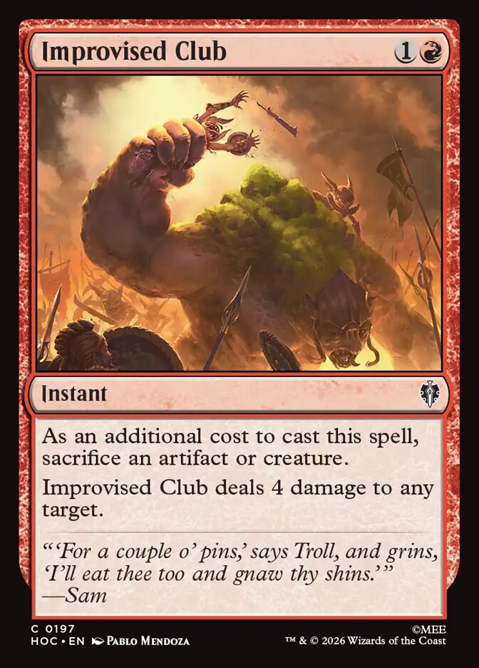 Improvised Club - The Hobbit Eternal (HOC)