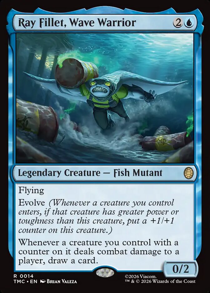 Ray Fillet, Wave Warrior #14 - Teenage Mutant Ninja Turtles Eternal (TMC)