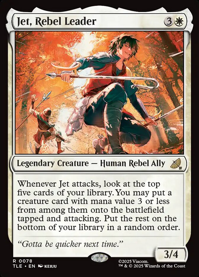 Jet, Rebel Leader - Avatar: The Last Airbender Eternal (TLE)