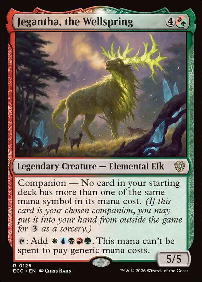 Jegantha, the Wellspring #125 - Lorwyn Eclipsed Commander (ECC)