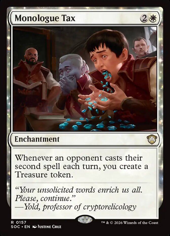 Monologue Tax - Secrets of Strixhaven Commander (SOC)