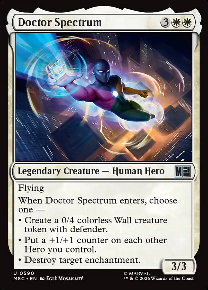 Doctor Spectrum - Marvel Super Heroes Commander (MSC)