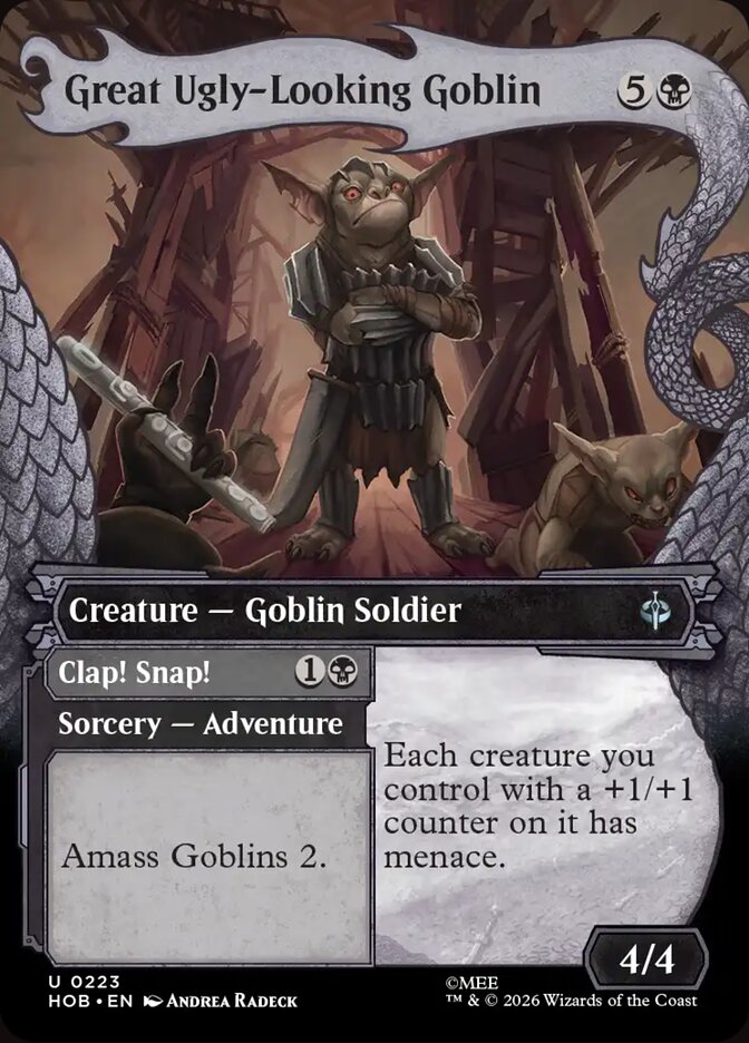Great Ugly-Looking Goblin // Clap! Snap! - The Hobbit (HOB)