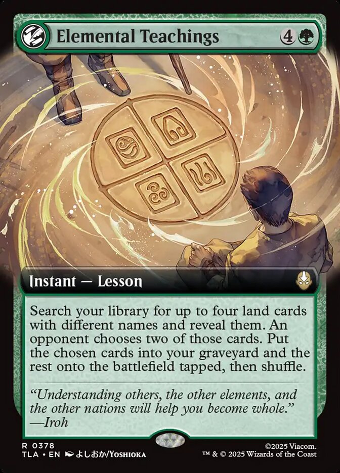 Elemental Teachings - Avatar: The Last Airbender (TLA)