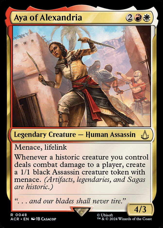 Aya of Alexandria #48 - Assassin's Creed (ACR)