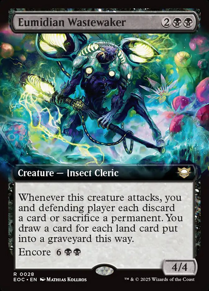 Eumidian Wastewaker #28 - Edge of Eternities Commander (EOC)