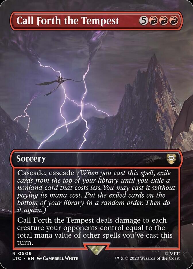 Call Forth the Tempest #509 - Tales of Middle-earth Commander (LTC)